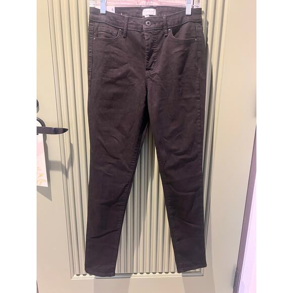 Jessica Simpson Womens High Rise Skinny Slim Jeans Black Stretch size 6 NWT - Picture 1 of 7